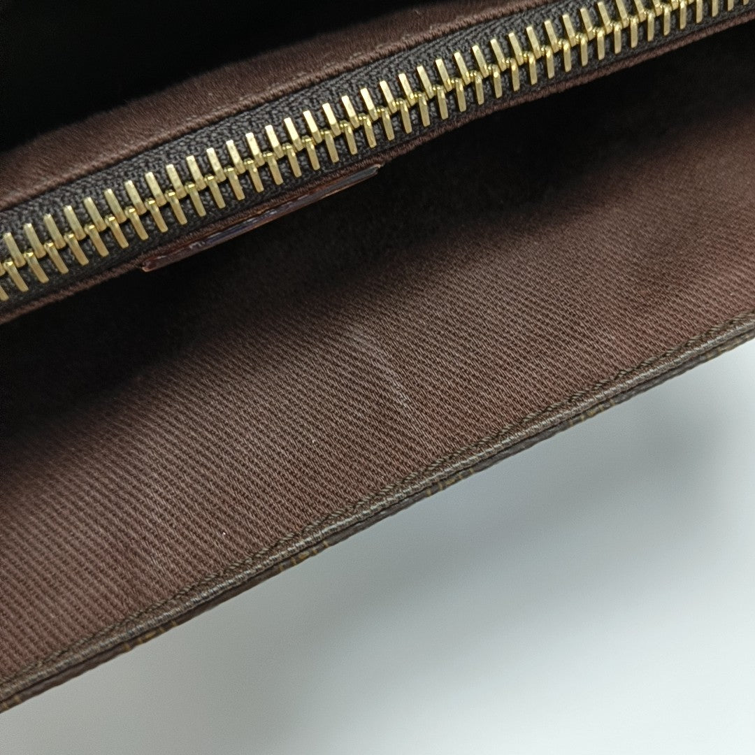 MACADAM TOTE Coated Canvas Brown