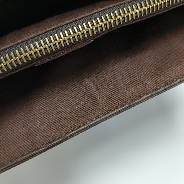 MACADAM TOTE Coated Canvas Brown
