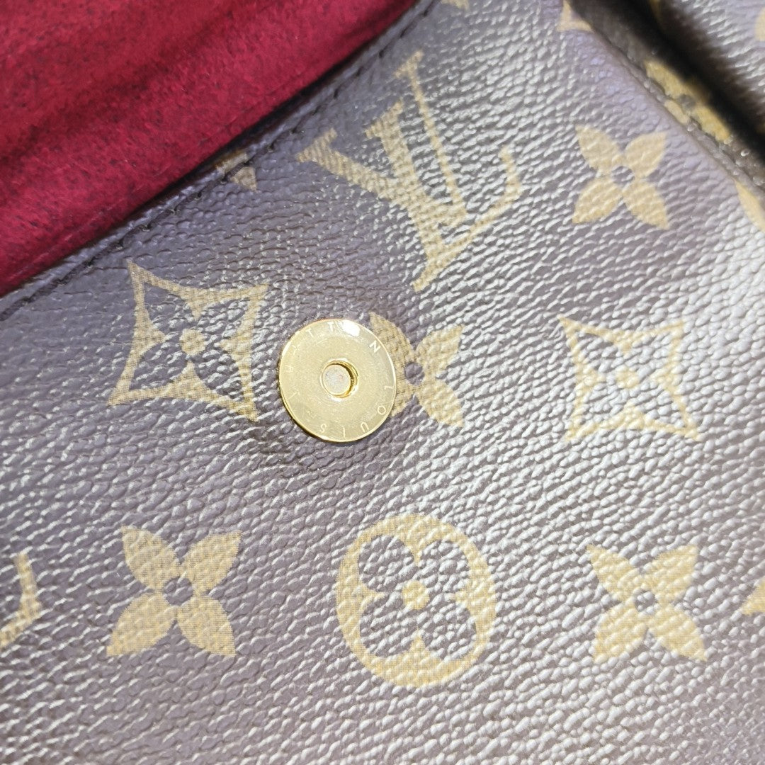VIVA CITE Monogram Coated Canvas Brown