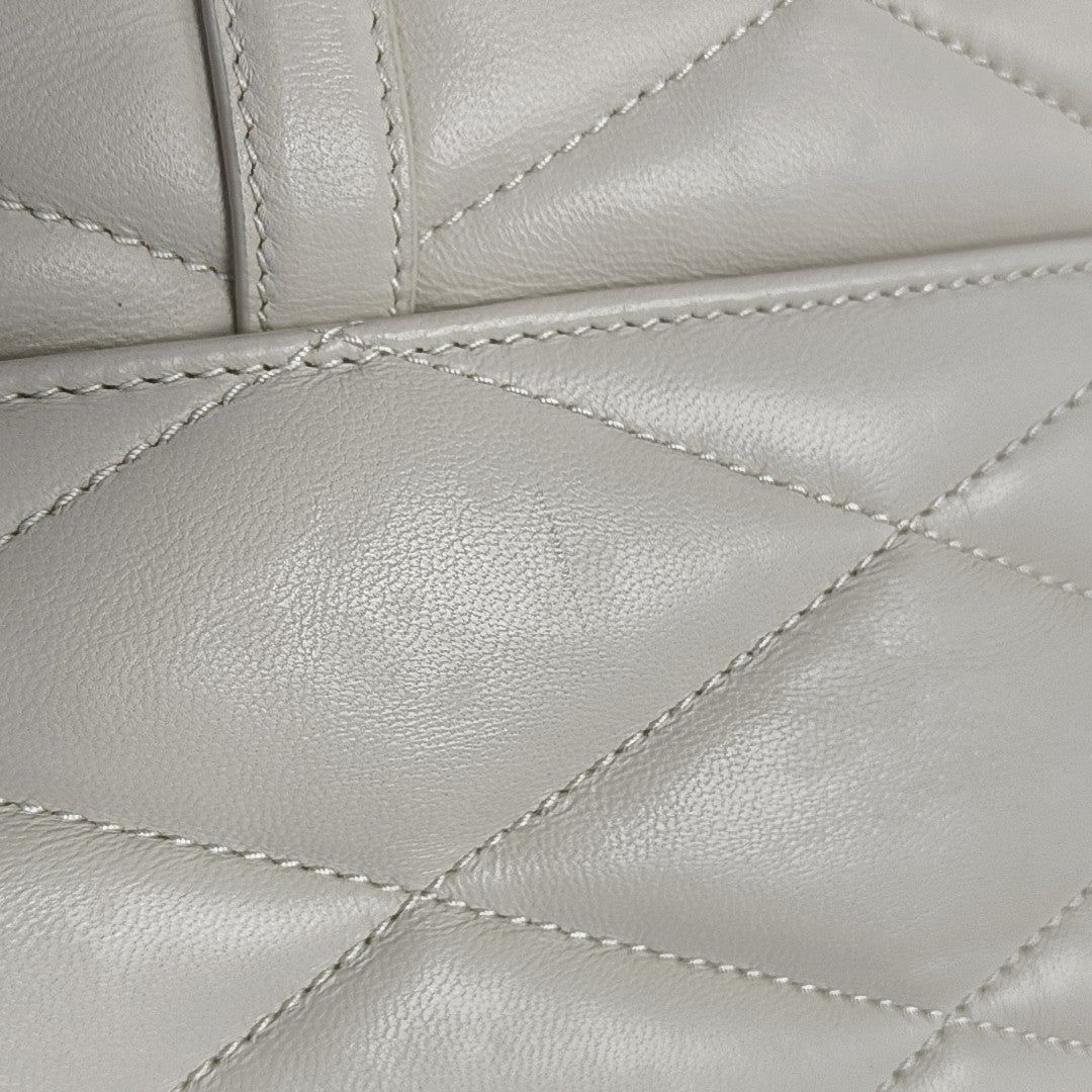 LE 57 Quilted Lambskin White