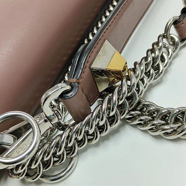 Authenticated pre-owned  Kan I Medium Calfskin Beige - Shoulder Bag at Looply
