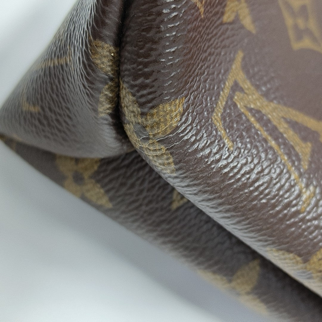 SAINT PLACIDE Monogram Coated Canvas Brown