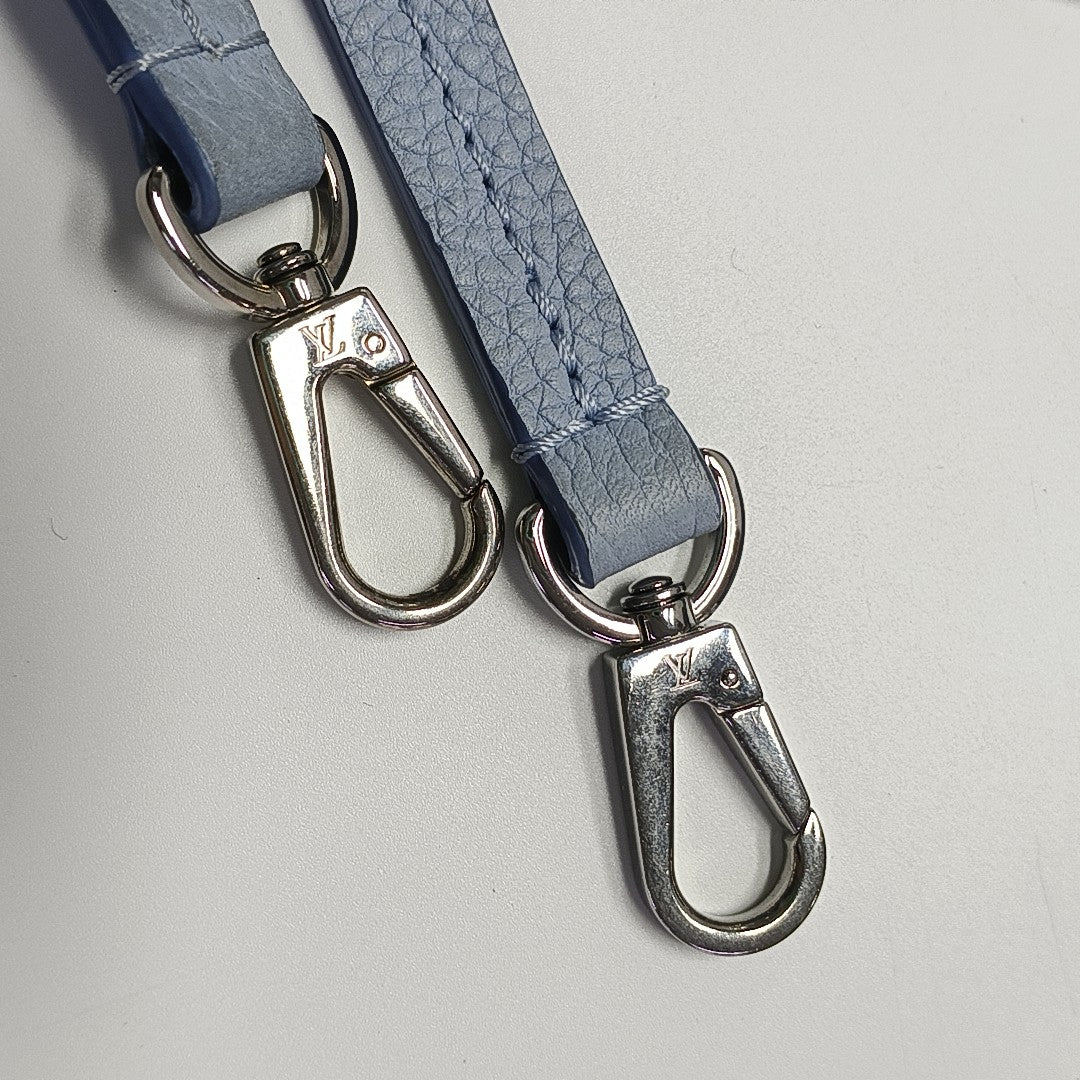 BELLA Monogram Calfskin Blue