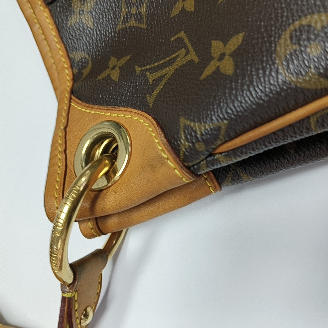 GALLIERA Monogram Coated Canvas Brown