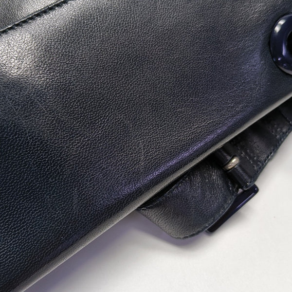 Calfskin Shoulder Bag Black