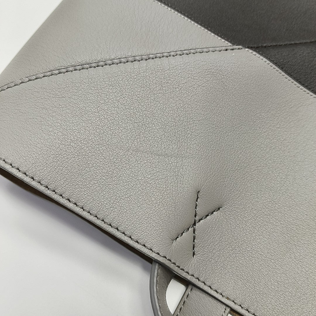 Puzzle Fold Large Leather Multicolor