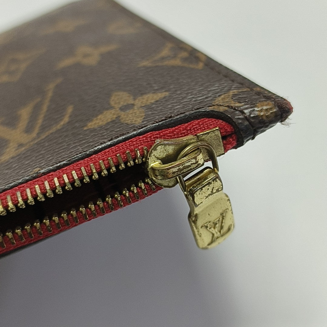 NEVERFULL PM Monogram Coated Canvas Brown