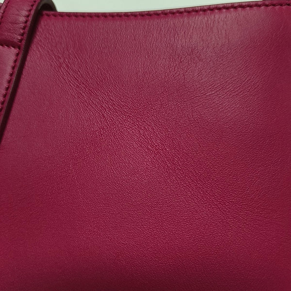 Authenticated pre-owned  LE 5 À 7 Calfskin Pink - Top Handle Bag at Looply