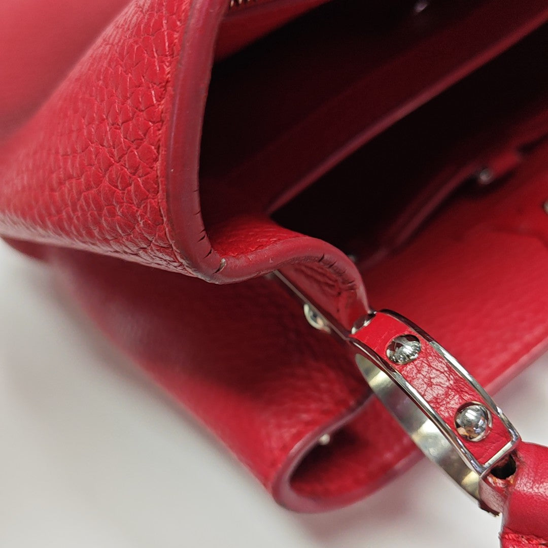 CAPUCINES BB Calfskin Red