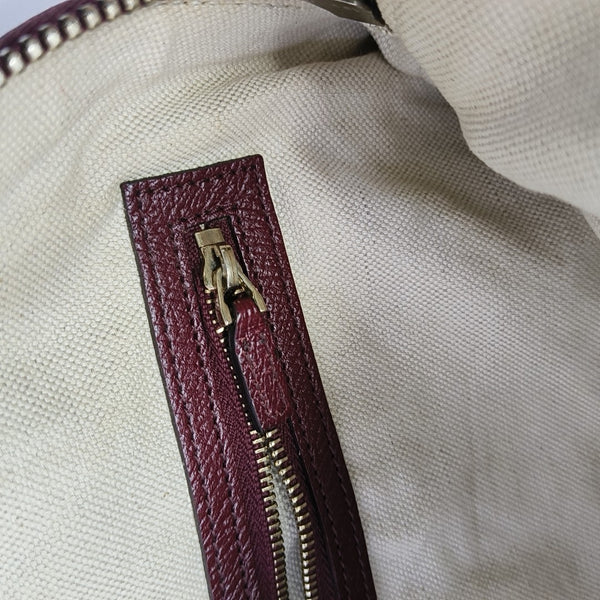 Bree Monogram Canvas Beige