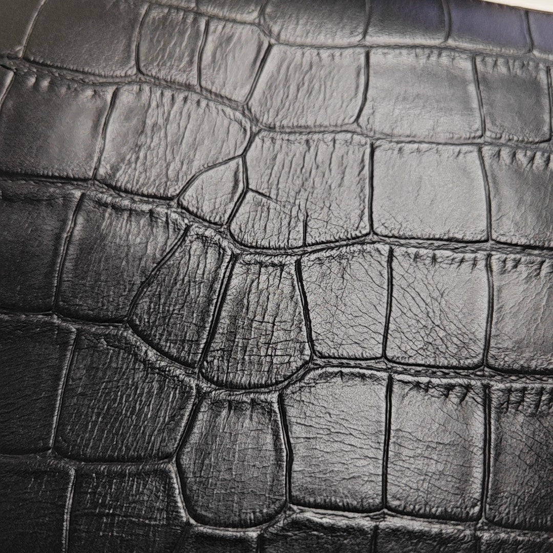 Sharp Calfskin Black