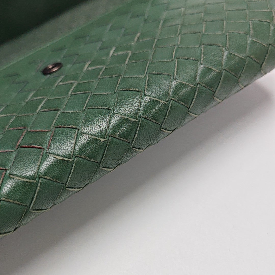 Calfskin Wallet Green