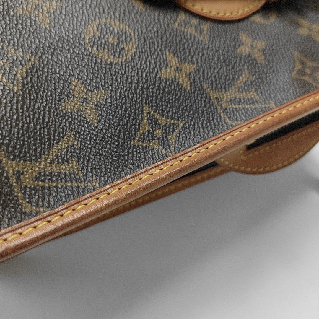 POPINCOURT Monogram Coated Canvas Brown
