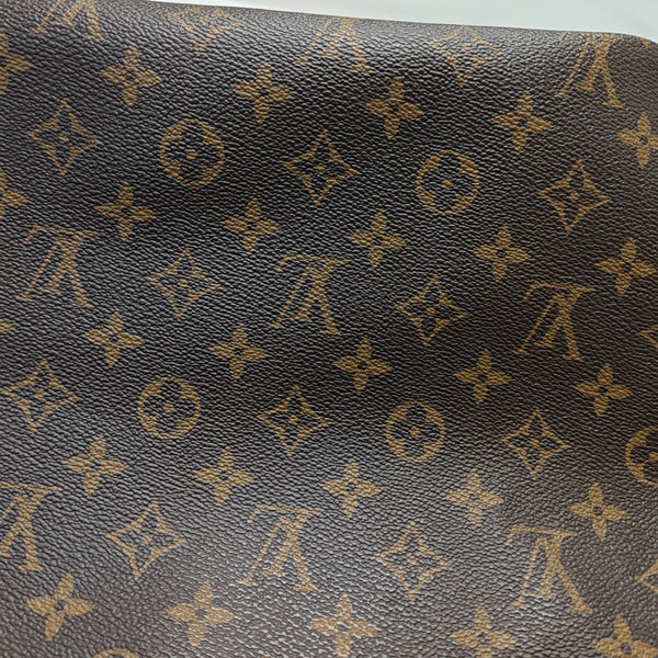 NEVERFULL MM Monogram Coated Canvas Brown