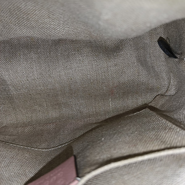 Microguccissima Monogram Calfskin Beige