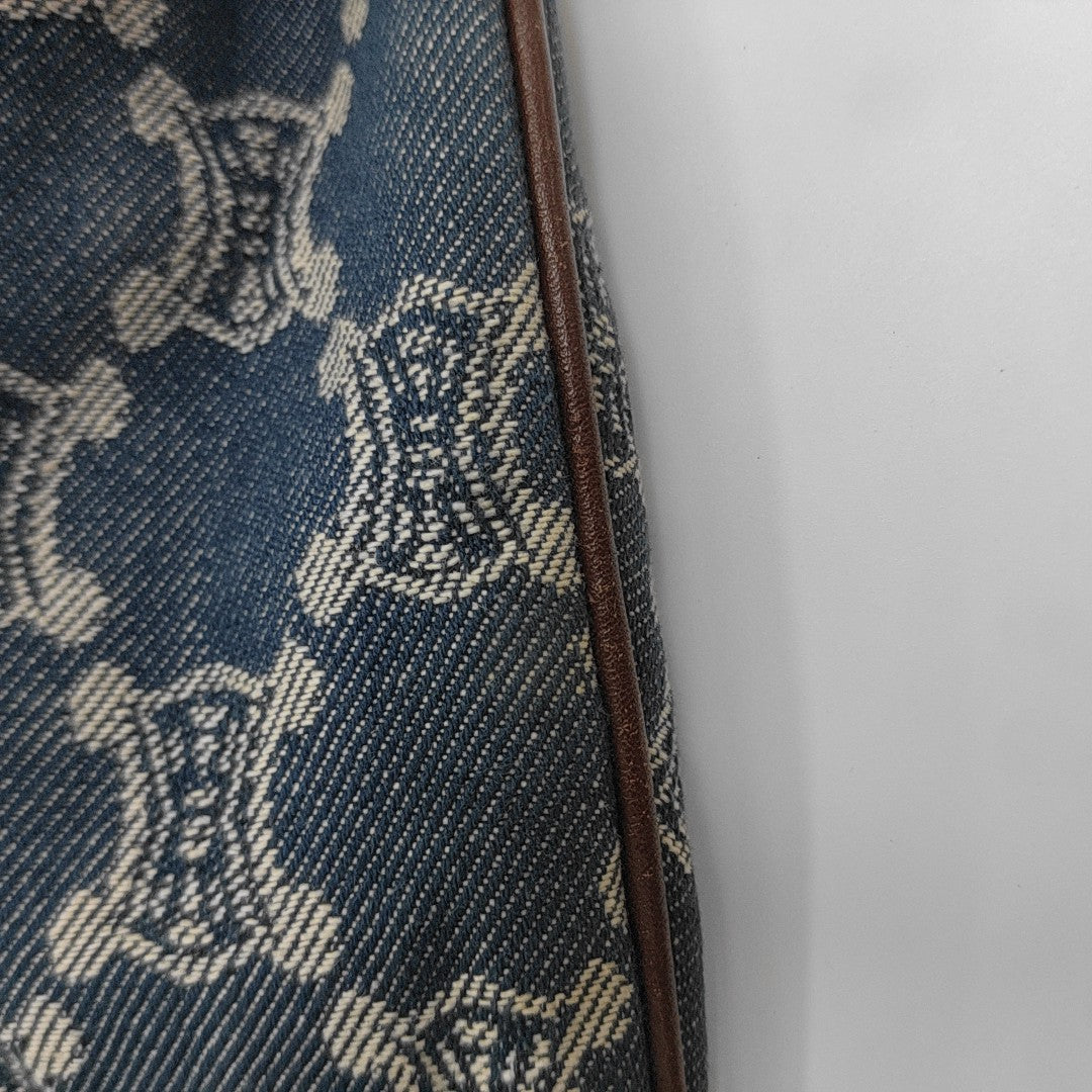 Canvas Shoulder Bag Blue