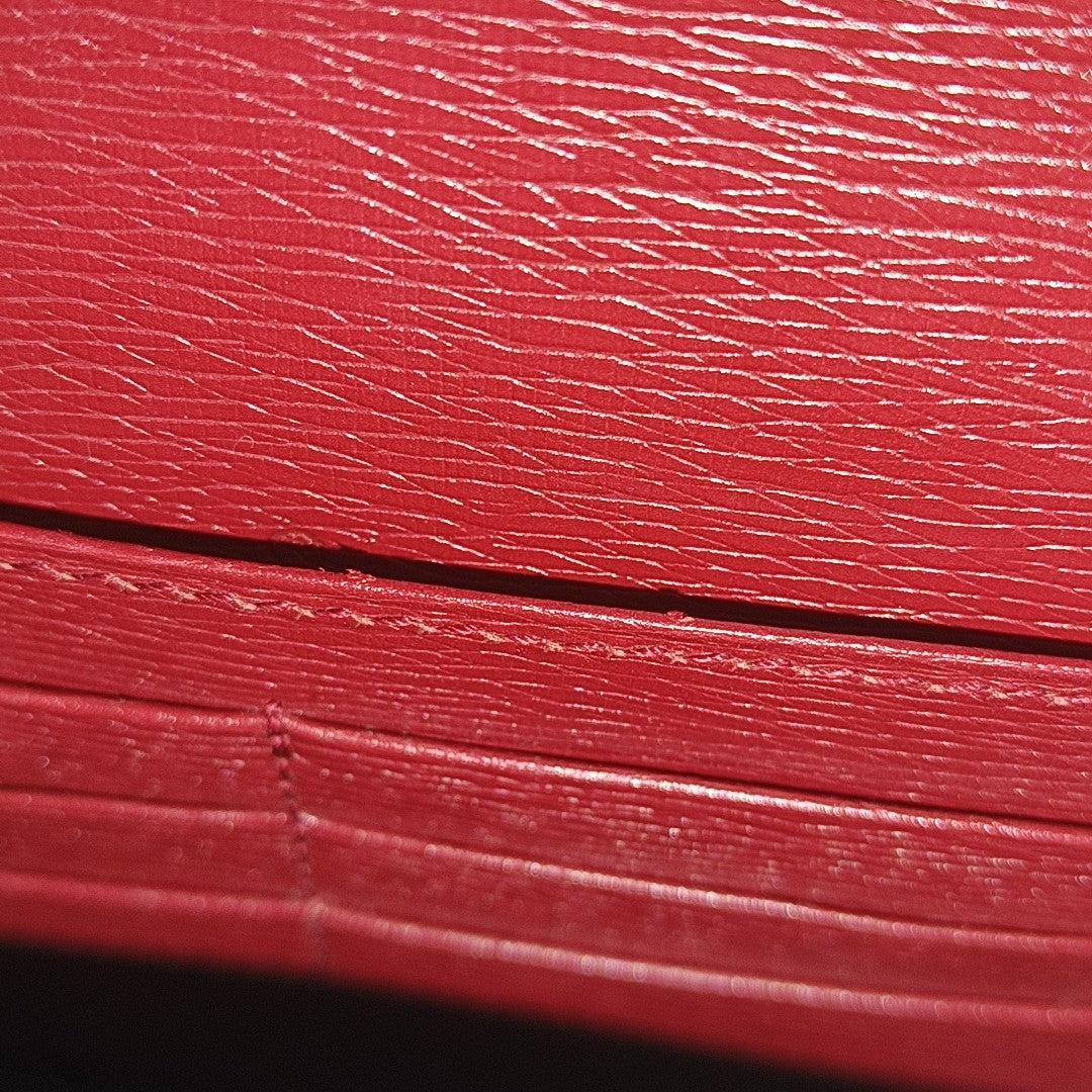 Calfskin Shoulder Bag Red