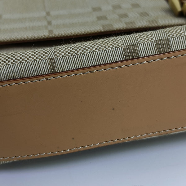Canvas Shoulder Bag Beige