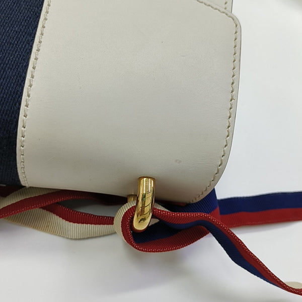 Sylvie Small Calfskin White