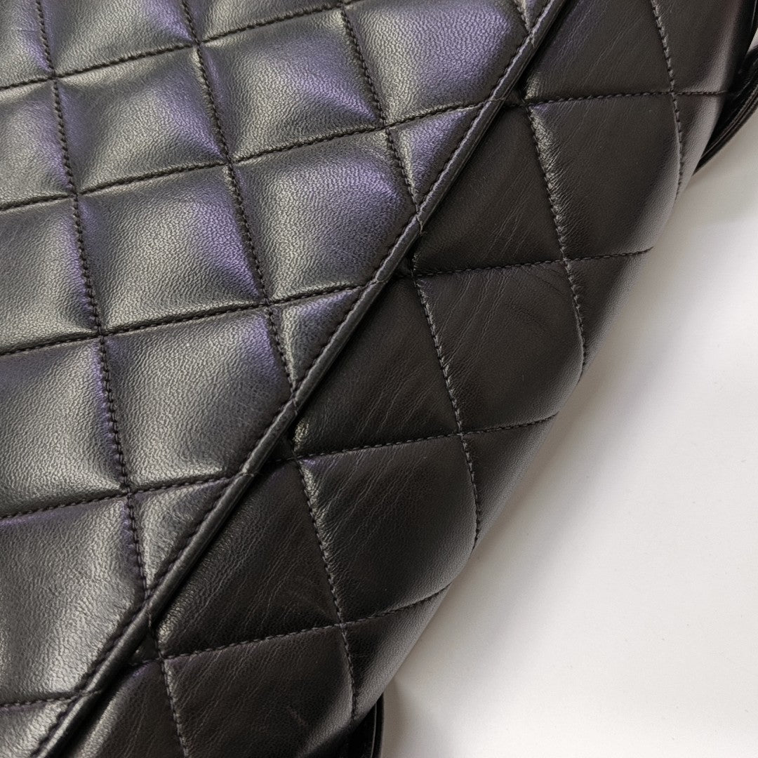 Quilted Lambskin Black