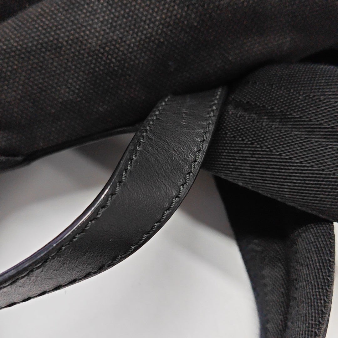 The Rucksack Canvas Black