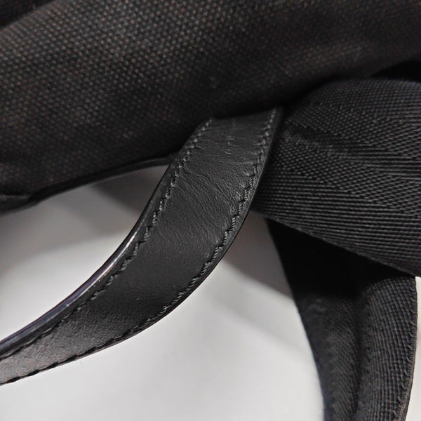 The Rucksack Canvas Black