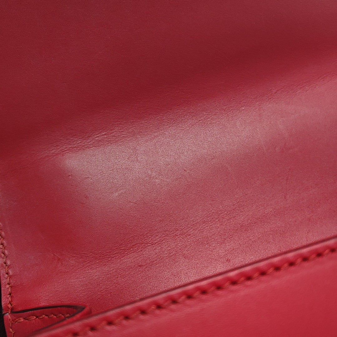 Sylvie Mini Calfskin Red