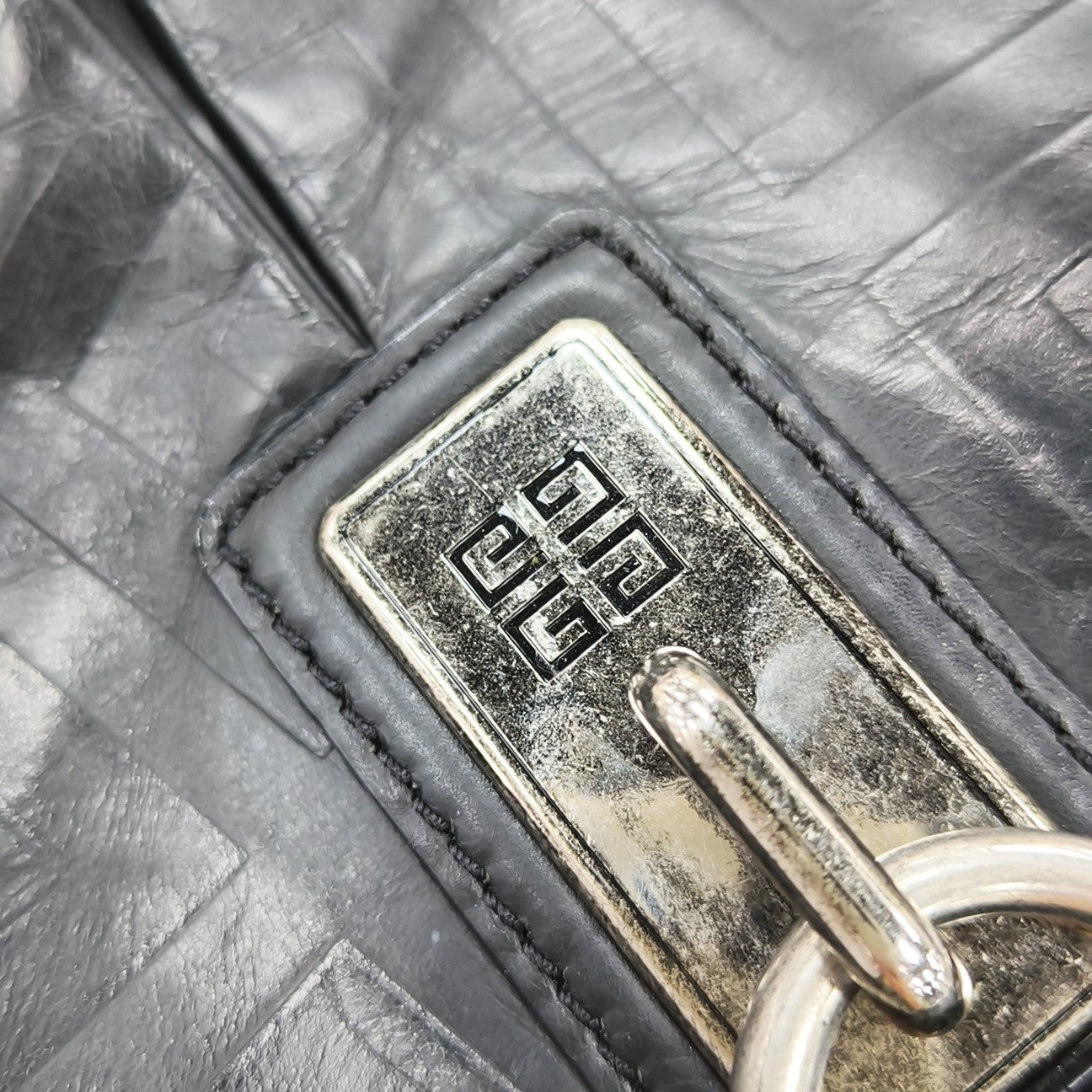 Calfskin Shoulder Bag Black