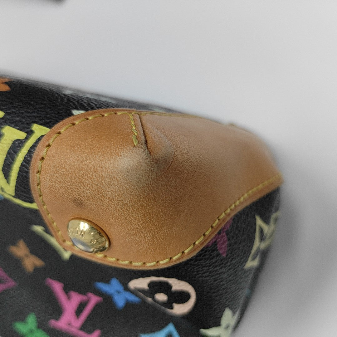LV × TM AUDRA Monogram Coated Canvas Black
