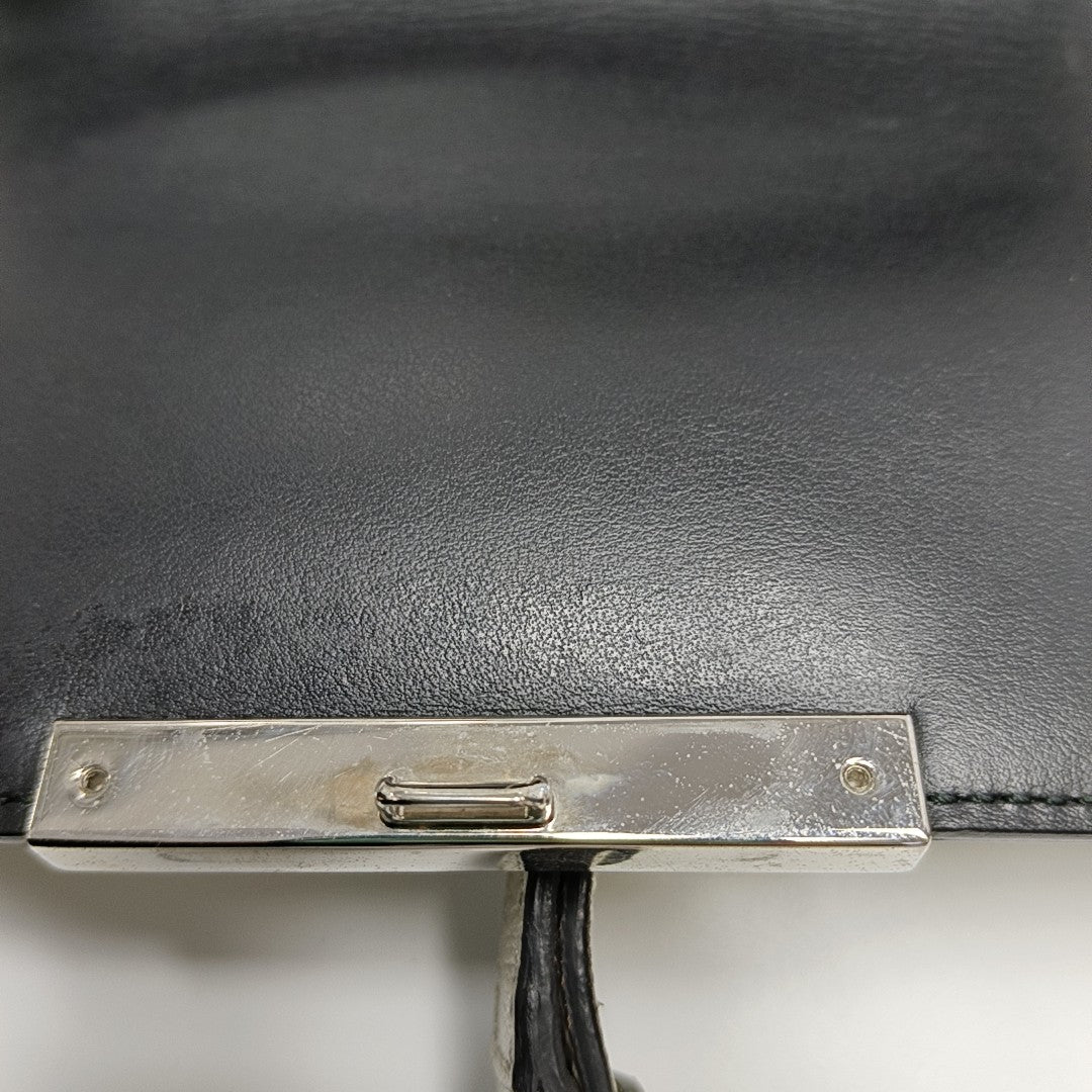 Gancino Calfskin Silver