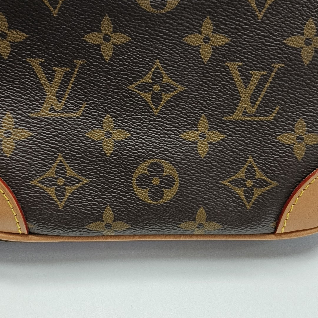 BOULOGNE Nano Monogram Coated Canvas Brown