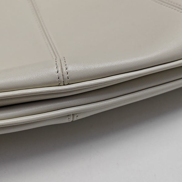 Calfskin Shoulder Bag White