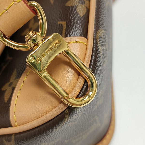 DIANE Monogram Coated Canvas Brown