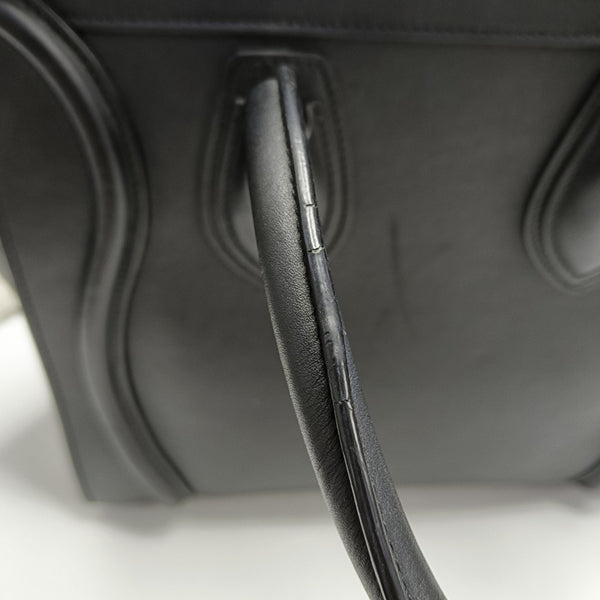 LUGGAGE Micro Calfskin Black