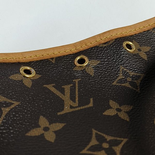 NÉONOÉ Nano Monogram Coated Canvas Brown