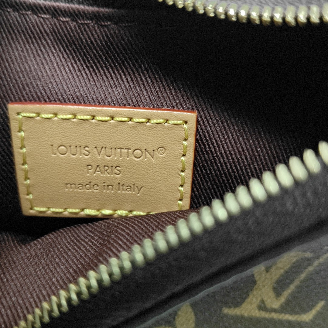 BOULOGNE Nano Monogram Coated Canvas Brown