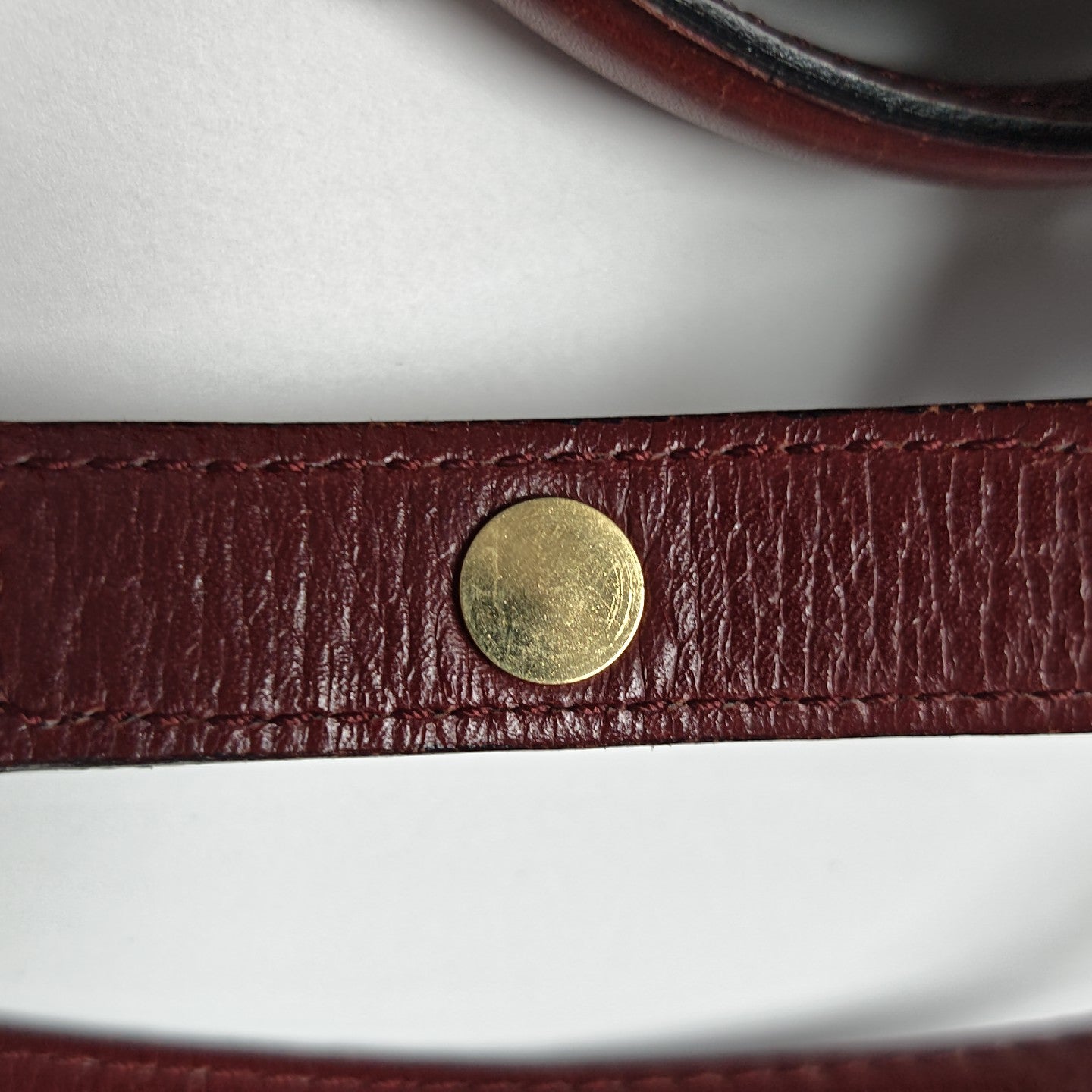 Calfskin Shoulder Bag Red