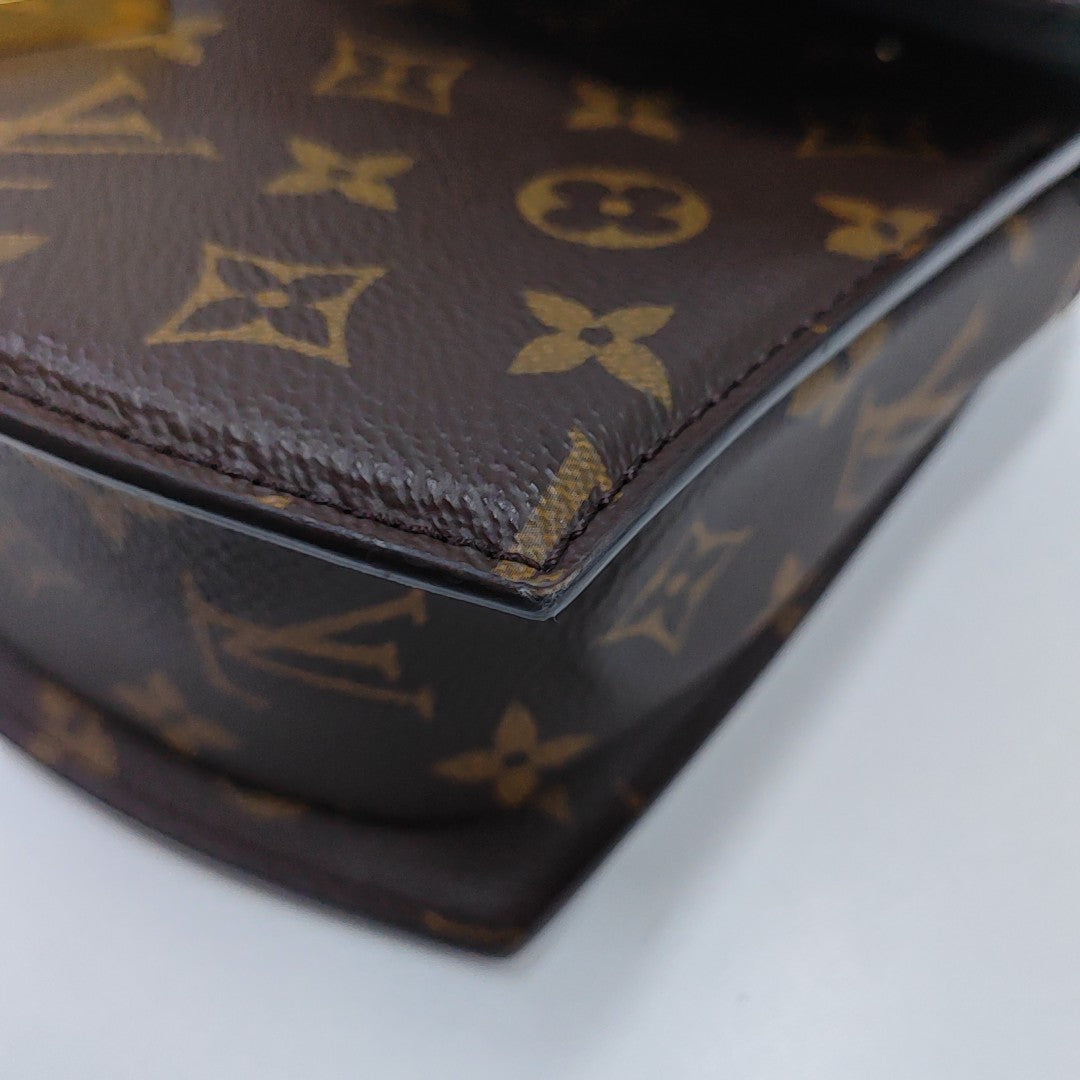 EDEN Monogram Coated Canvas Brown