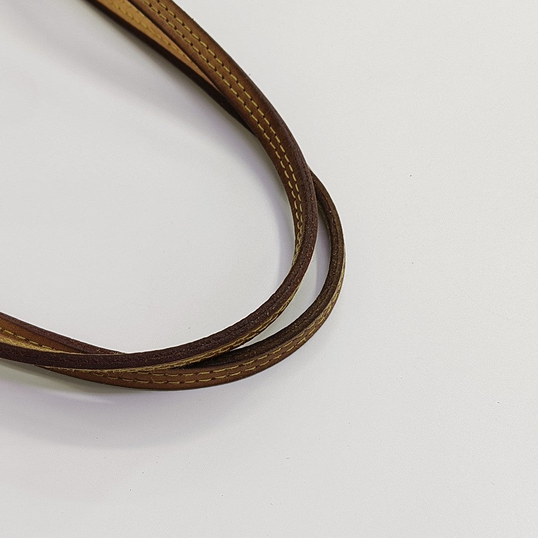 NEVERFULL MM Monogram Coated Canvas Brown