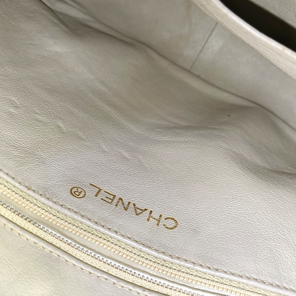 Quilted Lambskin Beige