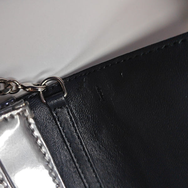 Diorama Cannage Calfskin Silver