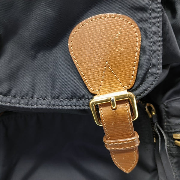 The Rucksack Medium Nylon Black