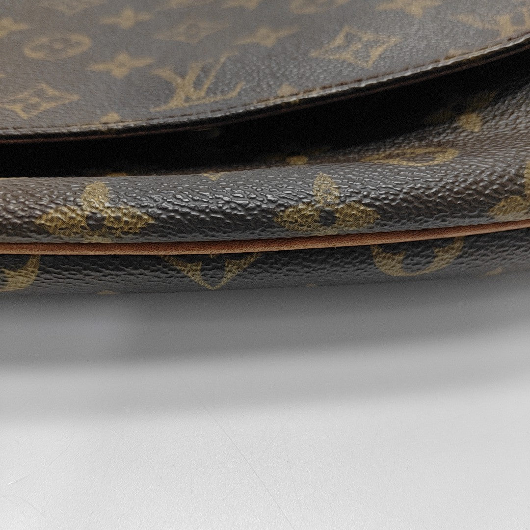 MUSETTE TANGO Monogram Coated Canvas Brown