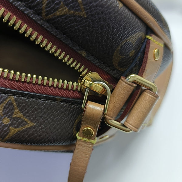 BOITE CHAPEAU PM Monogram Coated Canvas Brown