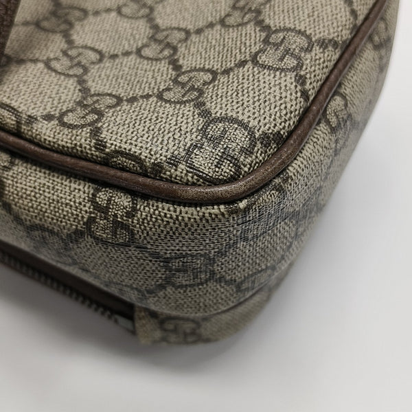 Neo Vintage Mini Monogram Coated Canvas Brown