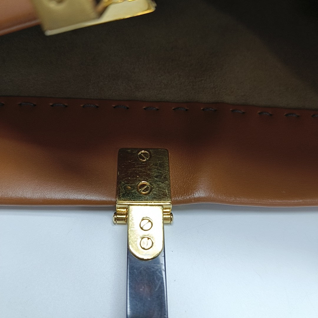 Sunshine Large Calfskin Brown