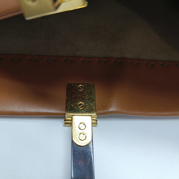 Sunshine Large Calfskin Brown