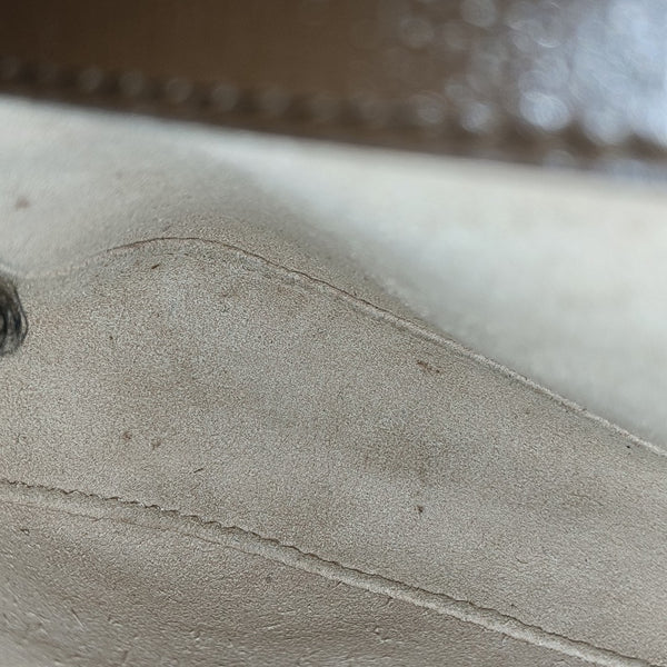 Horsebit 1955 Small Monogram Coated Canvas Black