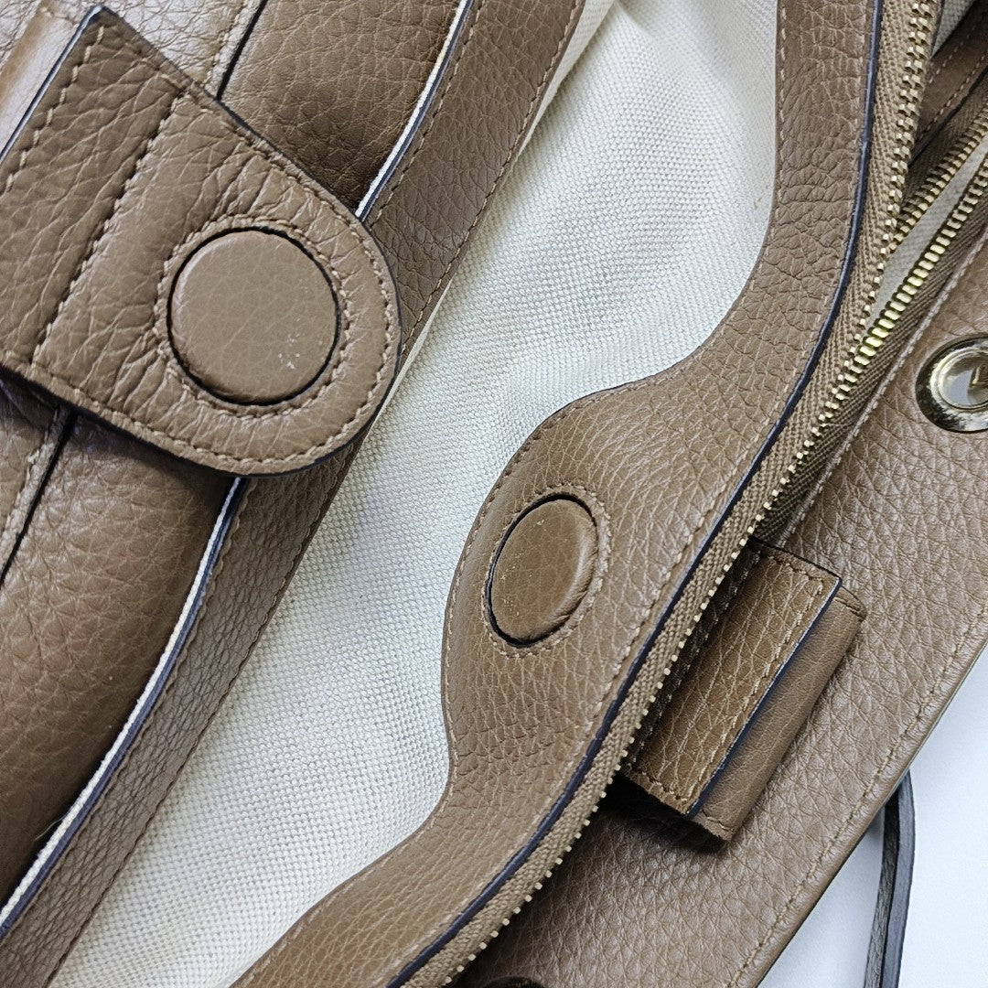 Bamboo 1947 Large Calfskin Brown
