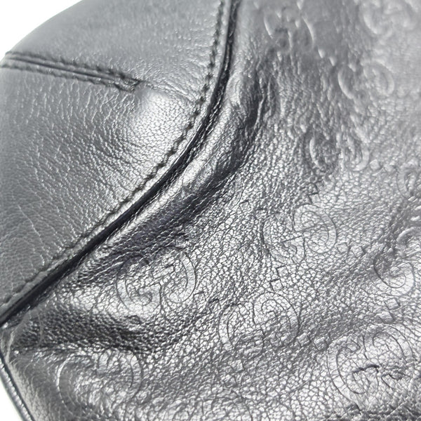 Calfskin Top Handle Bag Black